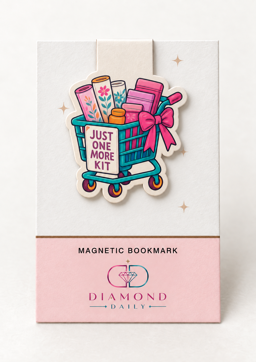 Just One More Kit Magnetic Bookmark