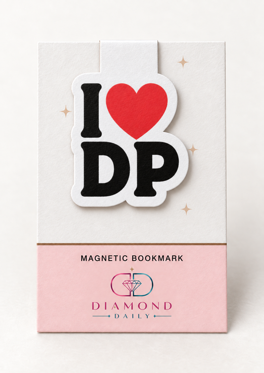 I Love DP Magnetic Bookmark