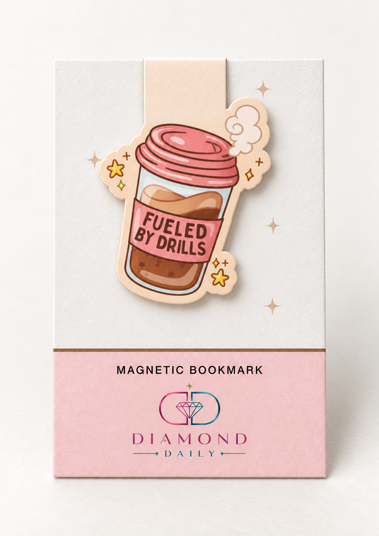 Fueled by Drills Magnetic Bookmark